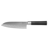 Cumpara ieftin Cutit Santoku BergHOFF Orient, 17 cm, maner PP, Otel, Argintiu/Negru HighLine Cooking
