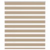 VidaXL Jaluzea tip zebra 135x150 cm lățime țesătură 130,9 cm poliester