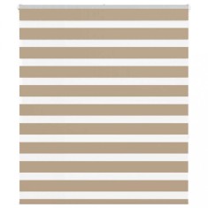 vidaXL Jaluzea tip zebra 135x150 cm lățime țesătură 130,9 cm poliester