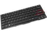 Tastatura Sony Neagra Vaio VPCSB iluminata layout US fara rama enter mic, Vaio VPCSD iluminata layout US fara