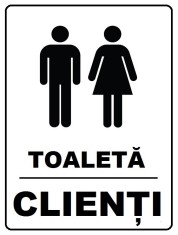 Placuta toaleta clienti foto