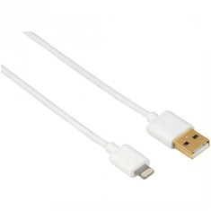 Cablu de date Hama Lighting - USB 2.0, 1.5m, Alb foto