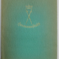 HERMANNSTADT , VON SEINEM HAUSERN UND MENSCHEN ( SIBIUL CU CASELE SI OAMENII SAI ) von D. FR. KRASSER , ACHT ZEICHNUNGEN VON THEODOR LASSN , 1927