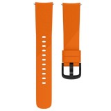 Cumpara ieftin Curea silicon, compatibila Samsung Galaxy Watch Active 2, telescoape Quick Release, Portocaliu, Very Dream