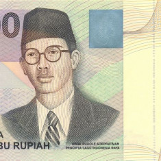 INDONEZIA █ bancnota █ 50000 Rupiah █ 1999 / 2004 █ P-139f █ UNC █ necirculata