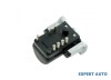 Switch Pornire Saab 9-3 (2002-2015) YS3F NTY - Componenta Electrica Auto, Buton Start Stop, Argintiu, Aluminiu