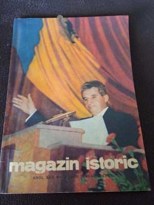 Magazin Istoric Ianuarie 1983 foto