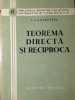 Teoria Directa si Reciproca - I.S. Gradstein (1960, Tehnica) Matematica, Romana, 120 pagini