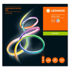 Banda LED RGB pentru exterior Ledvance NEON DIGITAL FLEX, 23W, 220-240V, 180