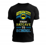 Tricou Batman - Batcave to School Negru - XL, DC Comics