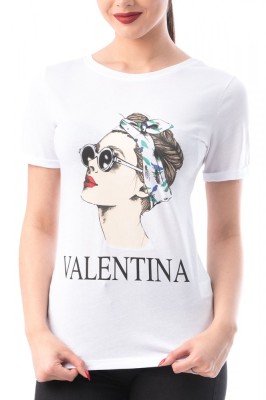 P368-2 Tricou modern din bumbac foto