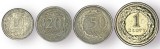 POLONIA LOT / SET 4 buc 10 + 20 + 50 Groszy + 1 ZLOT 1992 starea din foto, Europa, Cupru-Nichel