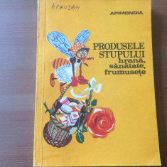 produsele stupului hrana sanatate frumusete editura apimondia 1989 RSR albine