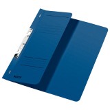 Dosar incopciat 1/2 Leitz carton Dosar cu sina Leitz 1/2 carton A4 incopciat 170 coli albastru