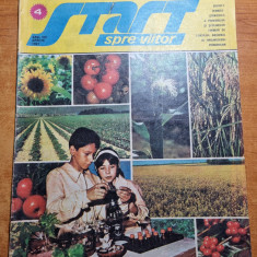 revista pentru copii - start spre viitor aprilie 1987