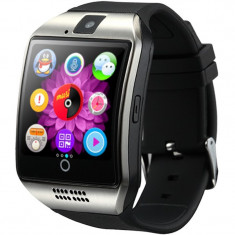 Smartwatch cu telefon iUni Q18, Camera, BT, 1.5 inch, Argintiu foto