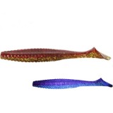 Shad Hide Up Stagger Original 3&quot; Salt, SN-14 UV Akakin, 7.6cm, 4.5 g, 10buc/pac