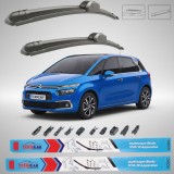 Cumpara ieftin Ștergătoare Citroen C4 Space Tourer (2016&ndash;2022) Flat | Set Față &ndash; TeamCar&reg;