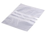 Pungă cu fermoar PLAST 250x200mm, grosime 50um &ndash; cod 02-04-2025