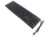 Tastatură USB Neagră 1,2m US Layout, Gembird
