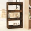VidaXL Bibliotecă/Separator cameră, stejar fumuriu, 60x30x103 cm PAL 813602