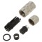 Conector M16 mamă, 5 pini, IP67