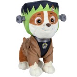 Jucarie de plus Rubble Tricks for Pups, Paw Patrol, 18 cm, Play By Play