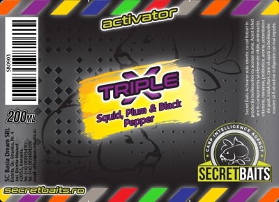 Secret Baits Triple X Activator 200ml foto