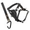 Ham de siguran?a Kurgo Tru-Fit Smart Harness, negru M