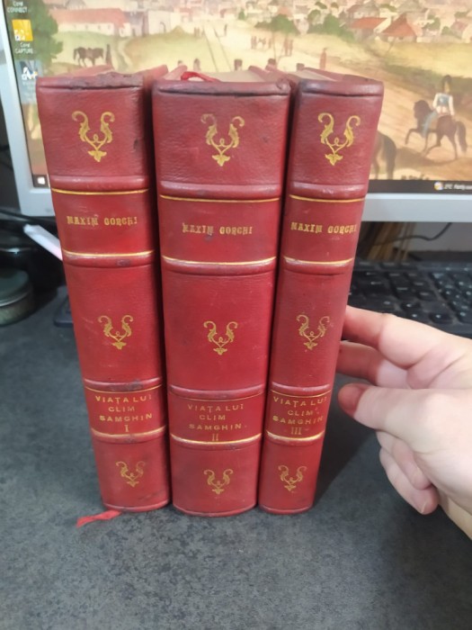Maxim Gorchi Gorki, Viața lui Clim Klim Samghin, vol. 1-3, Perahim, 1951-52 170