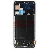 LCD+Touchscreen cu Rama Samsung Galaxy A70 / A705 BLACK OLED DIMENSIUNE ORIGINALA