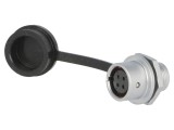 Soclu Mamă 4 PIN IP67 5A 200V pentru Lipire