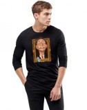 Cumpara ieftin Bluza barbati neagra - Dali - Frame - L