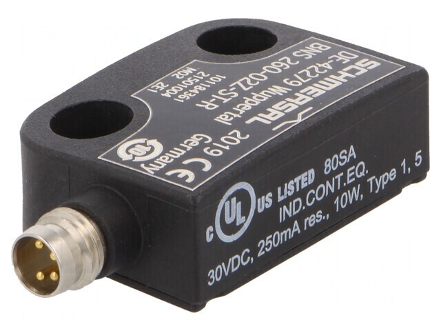 &Icirc;ntrerupător de siguranţă magnetici BNS 260 NC x2 IP67 400mA