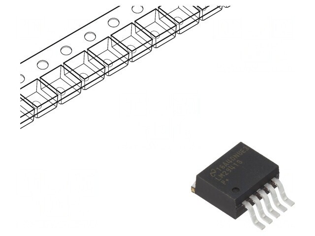Stabilizator de Tensiune LDO Reglabil 5-20V 1A TO263-5