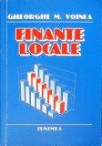 Finante Locale - Gheorghe M. Voinea - Editura Junimea 2002 - Carte Economie Marketing