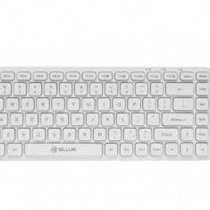 Tastatura wireless Tellur mini, alb