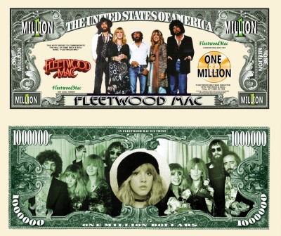 !!! SUA = FANTASY NOTE (TJ6) = TRUPA &amp;#039;&amp;#039; FLEETWOOD MAC &amp;#039;&amp;#039; - 2018 - UNC foto