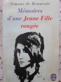MEMOIRES D&#039;UNE JEUNE FILLE RANGEE-SIMONE DE BEAUVOIR-230380