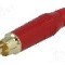 Conector RCA, tata, AMPHENOL - ACPR-RED