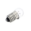 Bec lanterna cu filet E10 3.8V 300mA cu glob rotund, Oem