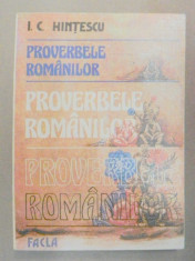 PROVERBELE ROMANILOR-I.C. HINTESCU TIMISOARA 1985 foto