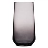 Pahar Sticla Smoke, Capacitate 0,5L, Negru Mat, Oem