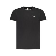 Esercito Tricou barbati, cu imprimeu, Regular fit, Negru, S