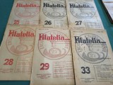 FILATELIA * REVISTA FILATELIȘTILOR DIN ROM&Acirc;NIA * LOT 9 REVISTE * 1946 * 2 1 4