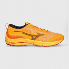 Mizuno pantofi de alergat Wave Rider GTX culoarea portocaliu