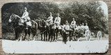 Militari romani transportand un tun// fotografie, Romania 1900 - 1950, Portrete