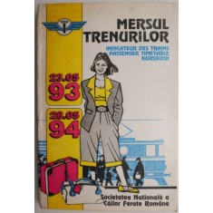 Mersul trenurilor 23.05.93 - 28.05.94 (patata)