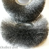 Perie sarma otel pentru slefuitor 120 mm - 0.2 mm