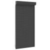 Oblon rulant aluminiu antracit 100x210 cm vidaXL - Izolare termică &amp; fonică, rezistent la intemperii, montaj ușor